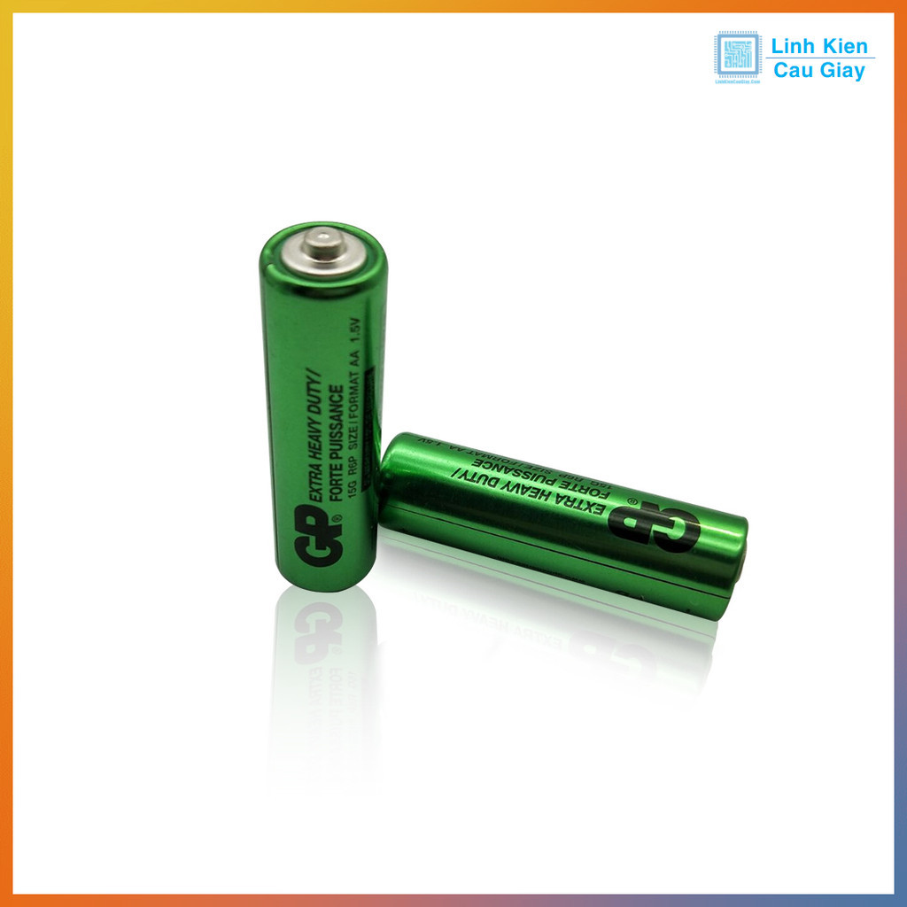 Pin tiểu AA, pin đũa AAA chính hãng GP pin khô không chảy nước | Shopee ...