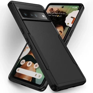 Dành Cho Google Pixel 8 7 6 Pro 7Pro 6A Ốp Lưng Nhiều Màu Sắc Mờ Giáp Cứng Chịu Lực Chống Rơi Bảo Vệ Vỏ Chống Sốc Phụ Kiện