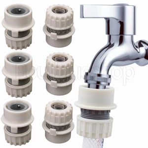 Bộ kết nối vòi 4 điểm - Lắp đặt nhanh, chống rò rỉ - Vòi kết nối đường ống - Bộ chuyển đổi ống nước - Khớp ống - Phụ kiện hệ thống tưới tiêu