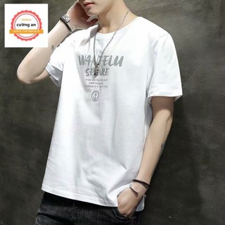 Áo thun nam, áo phông nam tay ngắn cổ tròn chất thun lạnh , dày dặn thoáng mát hình chim - cường an fashion