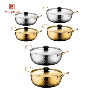 Nồi nấu Ramen Hàn Quốc Nồi nấu bếp có nắp Đa năng Nồi súp Kimchi cho bữa tiệc tối Súp Ramyun Trứng Thịt
