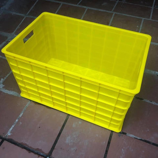 Sóng nhựa Đặc đựng đồ có 5 bánh xe   kt 78x50x43 cm bảo quản đồ đạc, giao hàng, trồng rau, nuôi cá