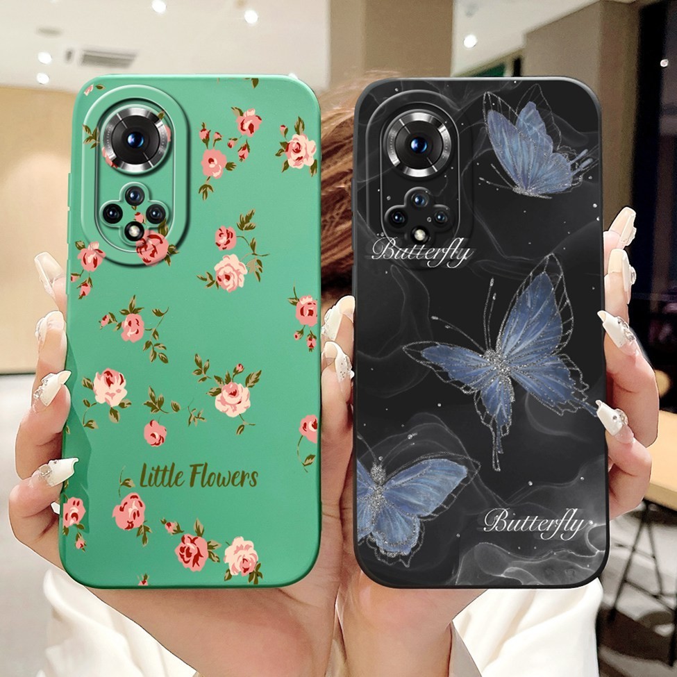 Ốp điện thoại Huawei Nova9 Thẩm Mỹ Mèo Dễ Thương Sơn Cà Phê Silicon Chống Sốc Huawei Nova 9 Ốp điện thoại NAM-AL00 NAM-LX9