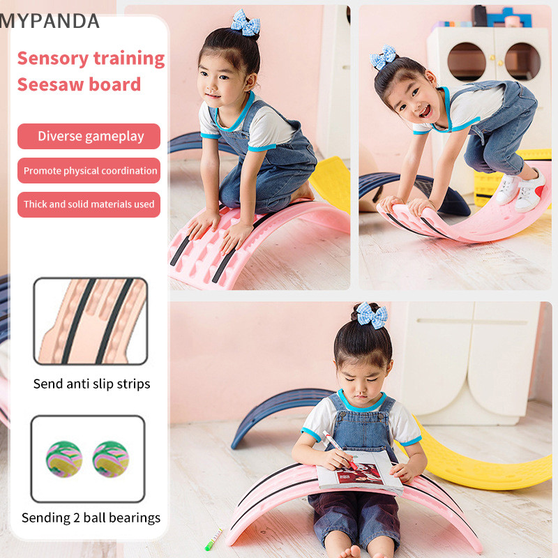 Mypanda Trẻ Em Rocking Balance Watching Board Thiết Bị Huấn Luyện Trò Chơi Teeterboard Chơi Đĩa MALL