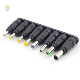 TWE 8 Chiếc Đa Năng Laptop Bộ Chuyển Đổi Nguồn Điện Kết Nối Cắm AC Jack Sạc Kết Nối Bộ Chuyển Đổi Nguồn Cắm VN