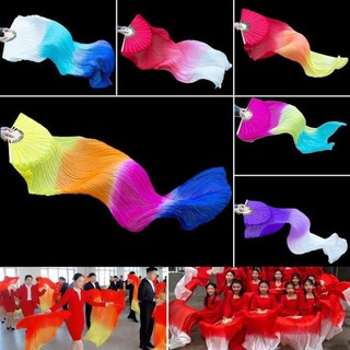 Quạt nhảy múa bụng không cần VOIDLESS, đa sắc độ gradient, phù hợp tập luyện và biểu diễn - Size 150cm