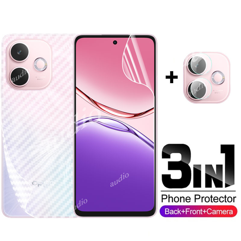 Oppo A5 Pro 5G 4G 3in1 Mặt Sau Ống Kính Hydrogel Phim Cho OPPO A5Pro OppoA5 Pro 5G 4G Bảo Vệ Màn Hình Điện Thoại Thông Minh Cho OPPO A5 Pro A5Pro OppoA5Pro 5G 4G Kính Bảo Vệ Ống Kính Máy Ảnh