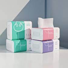 Thùng 30 gói giấy ăn rút organic hàng chuẩn cao cấp, dai mịn đẹp AMIZIN