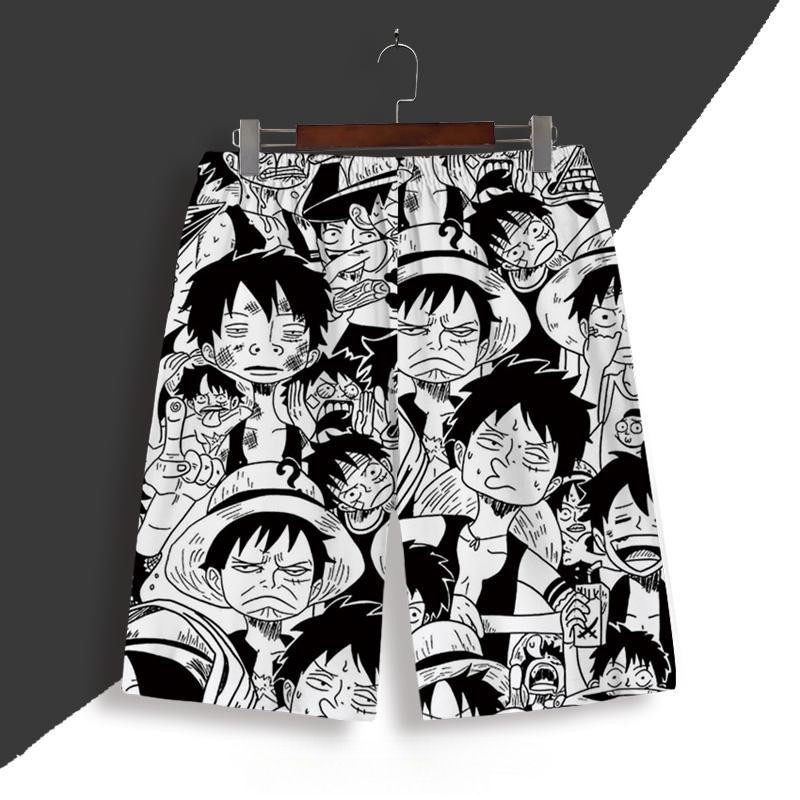 Quần short nam mùa hè, quần ONE PIECE, cỡ lớn, nhanh khô, thoải mái