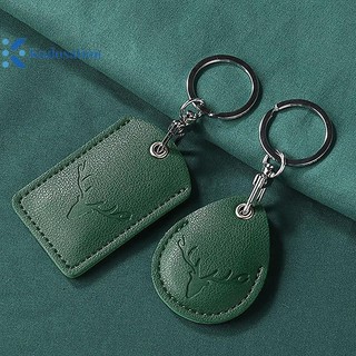 Kudosation 1Pc Hộp Đựng Thẻ Da Đựng Thẻ Móc Khóa Khóa Khóa Cửa Thẻ Truy Cập Thẻ ID Hộp Đựng Thẻ Truy Cập Móc Khóa Túi Đựng Thẻ Truy Cập