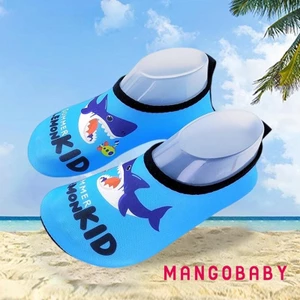 Mg-toddler Trẻ Em Bơi Nước Nhanh Khô Chống Trơn Trượt Da Nước Chân Trần Giày Thể Thao Aqua Tất Cho Bé Trai Bé Gái