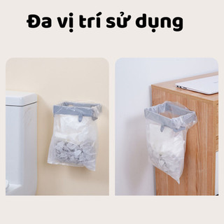 Thùng rác treo tủ bếp giá đỡ túi đựng rác có thể gấp gọn tiết kiệm không gian thùng rác treo nhà vệ sinh NGÓI HOME TR01