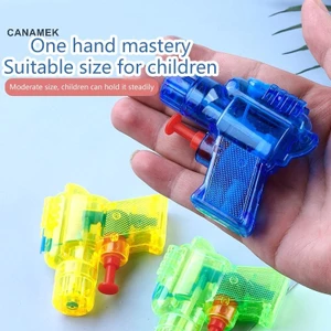 Canamek 5 Cái / bộ Mùa Hè Bên Biển Đồ Chơi Nước Cầm Tay Bằng Tay Súng Nước Đồ Chơi Trẻ Em Người Lớn Bể Bơi Ngoài Trời Bên Biển Đạo Cụ CSF