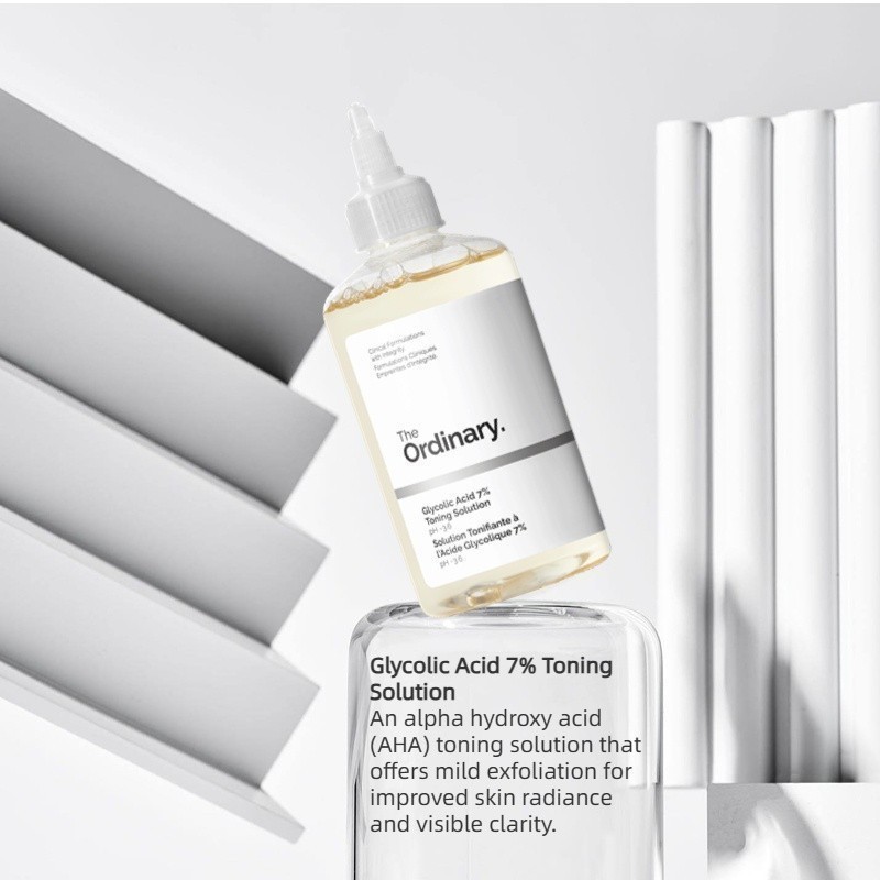 Toner 𝕋𝕙𝕖 𝕆𝕣𝕕𝕚𝕟𝕒𝕣𝕪 Glycolic Acid 7% – Tẩy Da Chết & Sáng Da Fullsize Chính Hãng