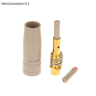 [Bbnzdd] 3 Cái / bộ 0.8 / 1.0 / 1.2mm MIG Torch Gas Nozzle Tip Holder Of 15AK MIG MAG Đèn Hàn Vòi Phun Bảo Vệ Lớp Phủ Mới BVAH