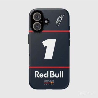 Ốp điện thoại cho iPhone 2025-MAX VERSTAPPEN-REDBULL, hai lớp, phong cách Ins, ốp hai trong một cho iPhone 16 Pro Max, iPhone 15, phim 14, bán chạy, đội đua 13/12 11, ốp bảo vệ 0HDM