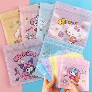 Kuromi Melody Cinnamoroll Pochacco Túi Ziplock Có Thể Khóa Lại Kín Túi Ăn Nhẹ Cookie Quà Tặng Lưu Trữ Beg