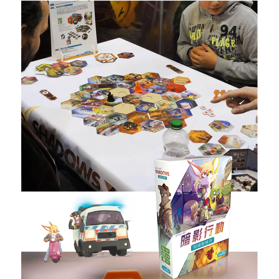 Boardgame Shadow Amsterdam trò chơi chính hãng phong cách phá án Tigar