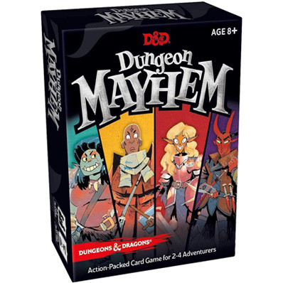 [Luật Việt] Boardgame thẻ bài Dungeon Mayhem Dragons và mở rộng, Monster Madness cardgame Tigar
