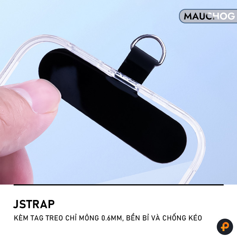 Dây Đeo Cổ Chất Liệu Nylon Mềm Mại Kèm Tag Treo Độ Dài 60cm Cho Điện Thoại iPhone Samsung Xiaomi LG