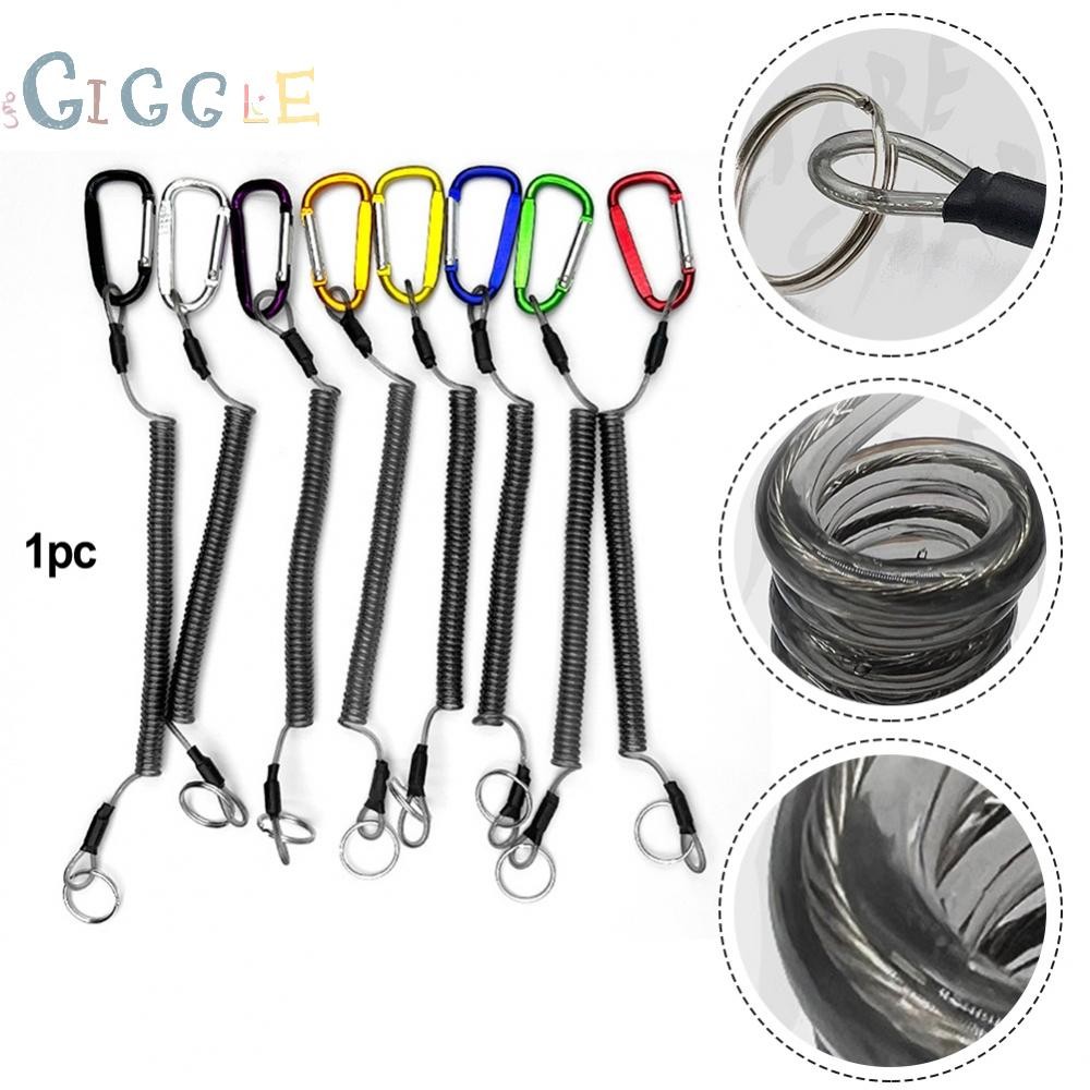 Dây lò xo Dây cuộn PVC ngoài trời thoải mái Dây thép kết nối