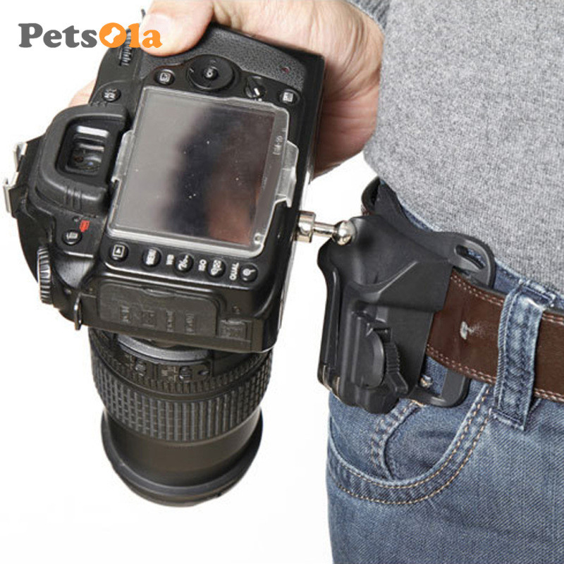 Kẹp gắn thắt lưng tải nhanh mạnh mẽ cho máy ảnh DSLR Canon Nikon