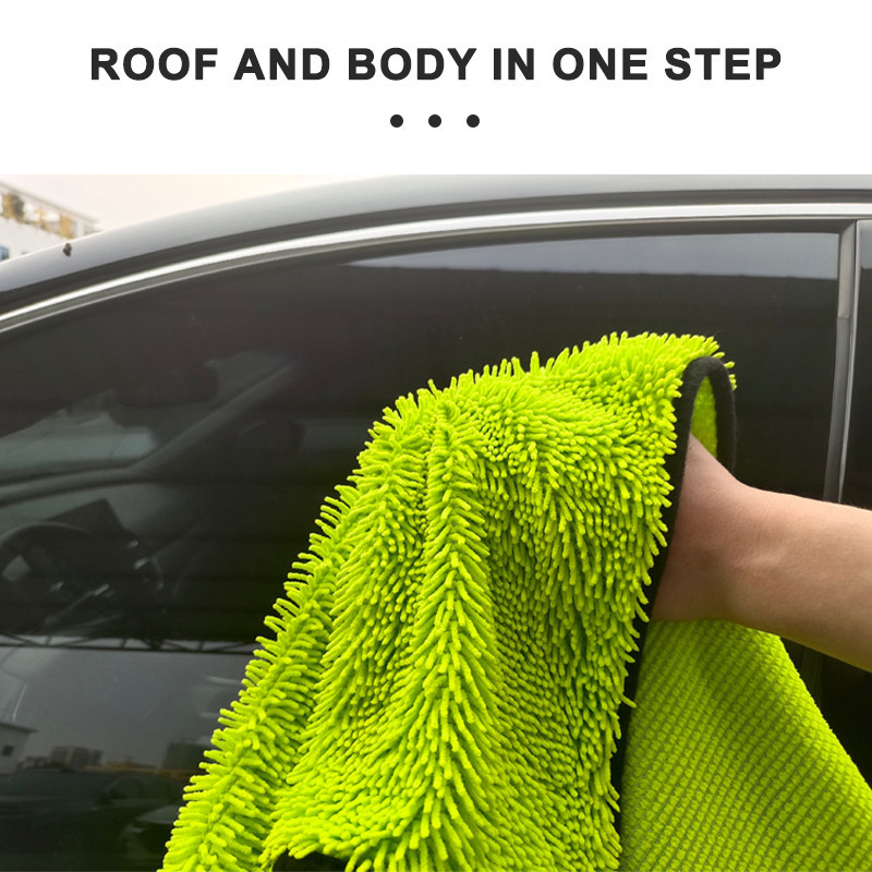 khăn lau xe máy SEAMETAL Khăn lau xe 700GSM Khăn lau xe nhung sang trọng Chenille 40x60cm Khăn lau siêu mềm Khăn lau chăm sóc xe hơi ướt và khô