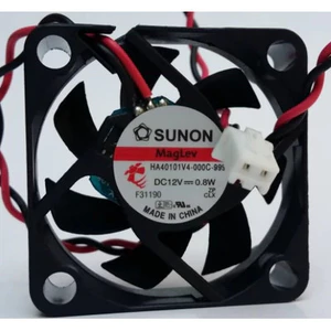 Quạt im lặng từ tính Jianzhun SUNON 4CM 12V 0.8W HA40101V4-000C-999 hoàn toàn mới