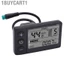 1buycart1 Dành Cho Xe Đạp Điện Màn Hình LCD S866 24V/36V/48V Xe Đạp Điện Tử Xe Đạp Điện LCD Phần Cắm