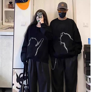 Áo Sweater nam nữ nỉ cotton form rộng