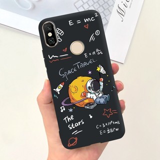 Dành Cho Xiaomi Redmi S2 Ốp Lưng Redmi Y2 Silicon Mềm Hoạt Hình Dễ Thương Phi Hành Gia Vỏ Điện Thoại Cho Xiomi Redmi S2 Y2 RedmiS2 Capa