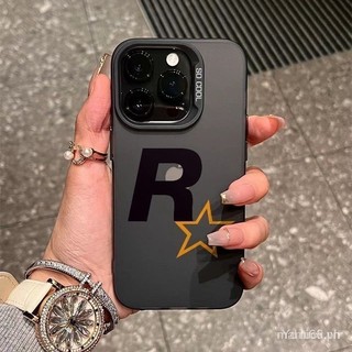 Ốp điện thoại mềm mờ Logo RStar độc đáo Thích hợp cho Iphone 13promax 14promax 15promax 11 12 13 14 15 pro max 14pro xr x xs max 7 8plus Vỏ bảo vệ chống sốc HCUP