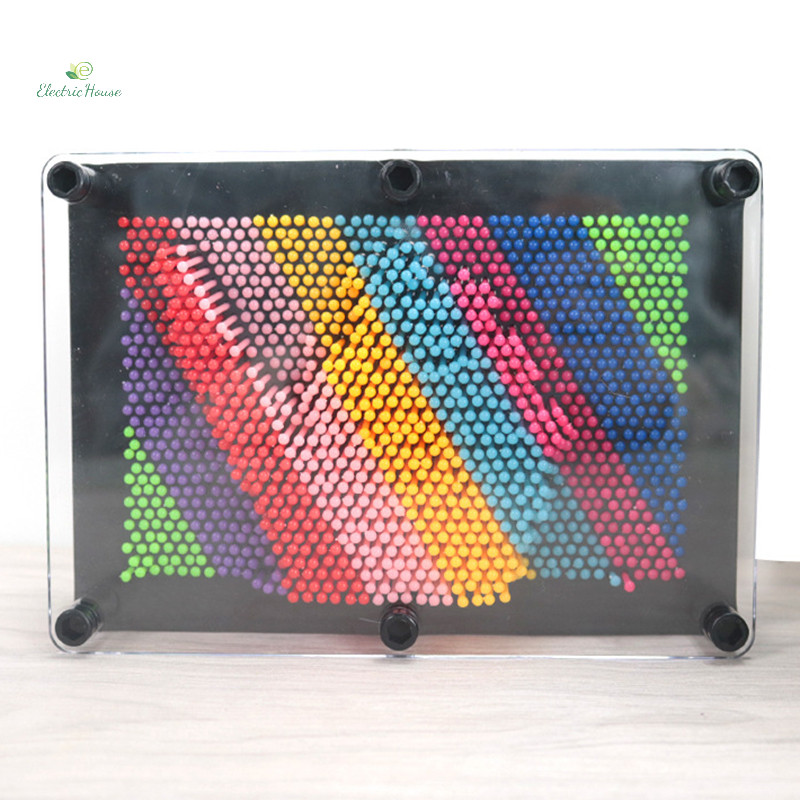 [Nhà Điện] 3D Hình Nhân Bản Pin Art Shoumo Mô Hình Nhiều Màu Sắc Nhựa Ba Chiều mới