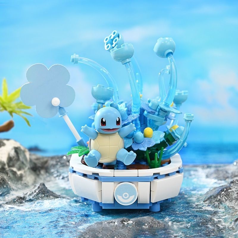 Khối xây dựng Lego tương thích Khối xây dựng Pokémon Pokémon Rùa ...