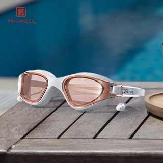 Kính bơi HILABEE có kính đeo tai Chống thấm nước Thoải mái Tầm nhìn rộng Tai nghe Kính bơi cho mùa hè ngoài trời