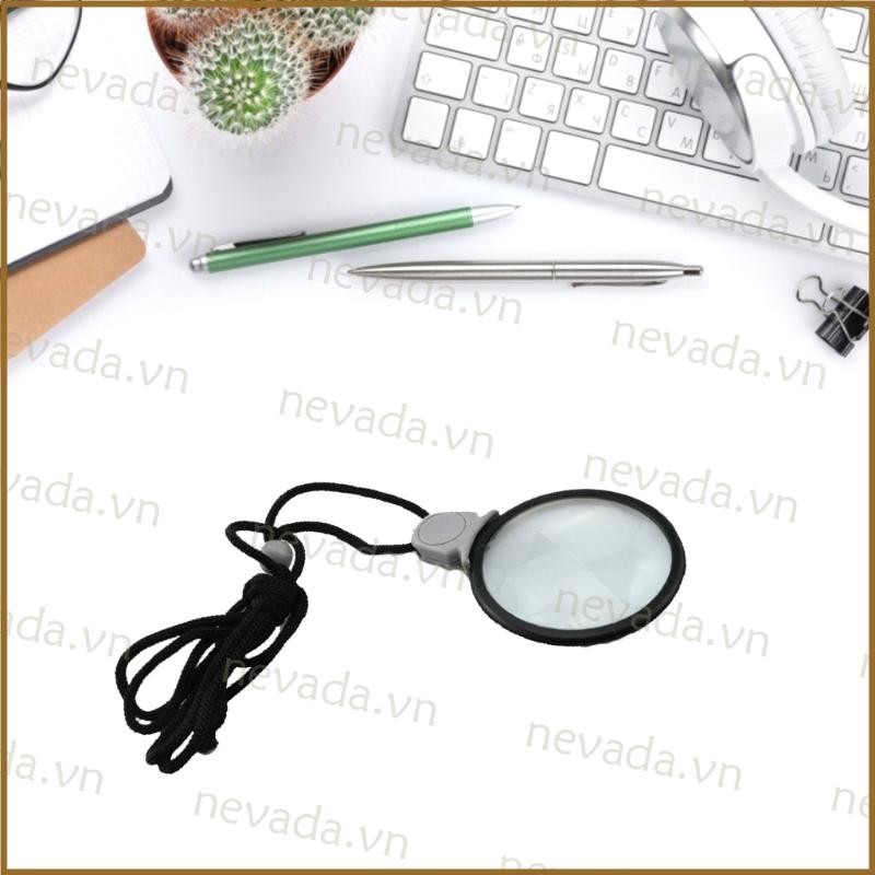 Nev ۞ Monocle-Lens Treo Kính lúp Kiểm tra Kính lúp Mặt dây chuyền Trang ...