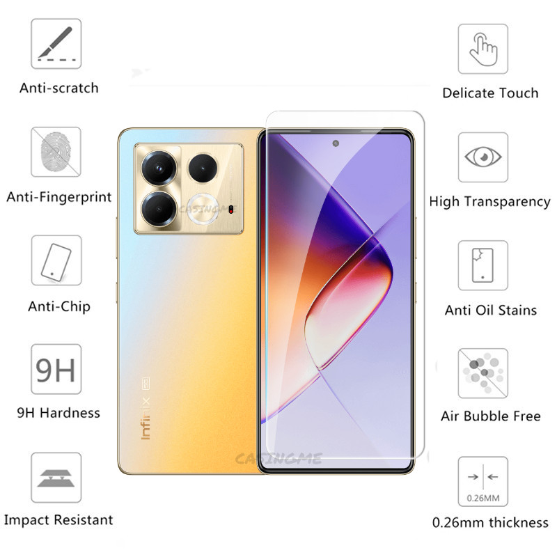 Infinix Note 40 5G Full Cover Kính Cường Lực Bảo Vệ Màn Hình Cho infinix Note 40 infinixNote40 40Note infinix 4G 5G Phim Trước Kính Bảo Vệ Mặt Sau Camera Bảo Vệ Màn Hình Ống Kính