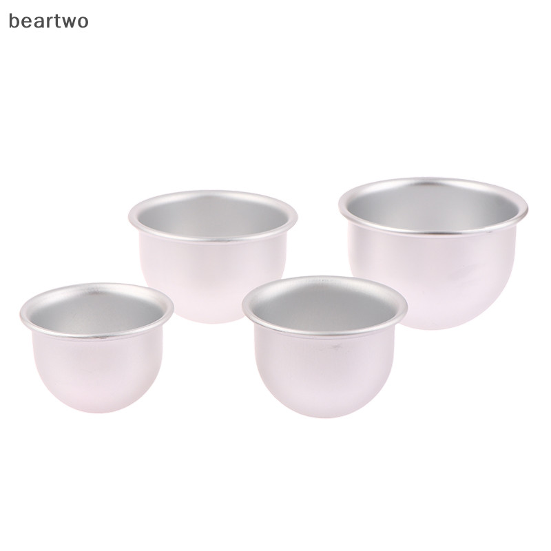 < Beartwo > 1Pc Hợp Kim Nhôm Sâu Hình Bán Nguyệt Khuôn Bánh Chảo Búp Bê Trang Trí Bánh Đẹp
