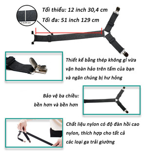 GIÁ ĐỠ GA TRẢI GIƯỜNG,KẸP GIƯỜNG GIỮ KHĂN TRẢI GIƯỜNG TẠI CHỖ，VÒNG 6 CHIỀU 2 KẸP，có thể điều chỉnh, kim loại