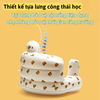 Ghế Tập Ngồi Myd.23 Bơm Hơi Đa Năng Chống Lật 360° Cho Bé Tập Thăng Bằng