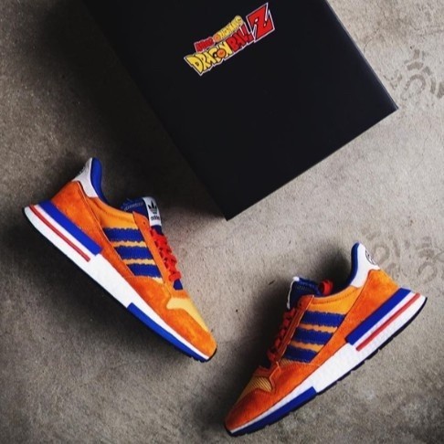 Giay ch y b Adidas Dragon Ball zx500 RM boost Son Goku ffhff Shopee Vi t Nam