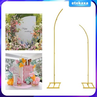 Kim loại Arch Backdrop Stand Trang trí nền Dễ dàng cài đặt Khung vòm đa chức năng cho vòi hoa sen kỷ niệm