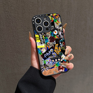 Ốp lưng cảm giác da từ tính thương hiệu hợp thời trang cho IPhone 17 16 / 15 / 14 / 13 / 12 / 11 Pro Max X XS XR XSMAX 12MINI 13 8 6S + Plus SE 2020 / 2022 Vỏ bọc CXFG