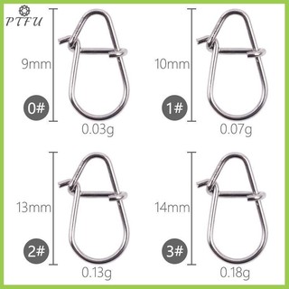 Ptfu 10 Chiếc Bầu Pin Micro Object Luya Pin 304 Chất Liệu Phụ Kiện Câu Cá Tăng Cường Mới