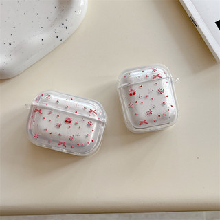 Fragrant Cherry cho AirPods 1 / 2 3 Pro Pro2 pro3 Bộ tai nghe Airpods4 Vỏ bảo vệ Bluetooth không dây AirPods Pro i3 i4 pro3 Vỏ bảo vệ tai nghe