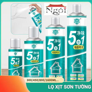 Bình Xịt Sơn Sửa Tường Nhà 1600ML - Làm Sạch Nhanh Tường Bị Vẽ Bẩn, Nấm Mốc,Vết Bẩn Cứng Đầu, Vết Ố Vàng NGÓI HOME ST01