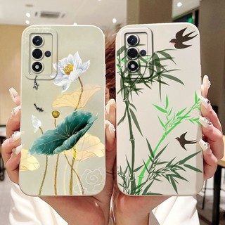 Vỏ Mềm Cho Oppo A93s 5G 2021 Ốp Lưng Mới Hoa Xương Rồng Bảo Vệ Ống Kính TPU Vỏ Điện Thoại Cho OPPOA93s A 93s Cản