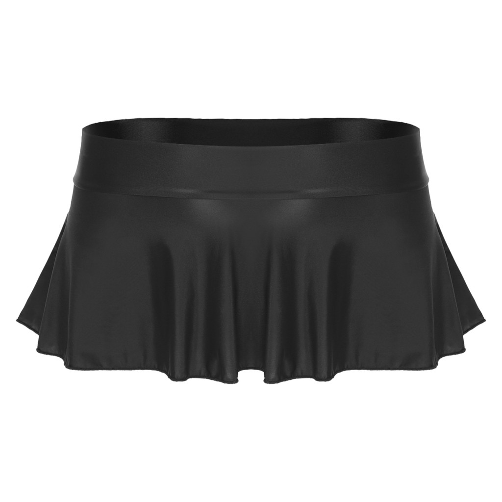 YOOJOO Nữ Bóng Xù Váy Màu Trơn Thấp Tầng Váy Mini Váy Ngủ Bể Bơi Tiệc Đi Biển Bikini Đáy Che Lên