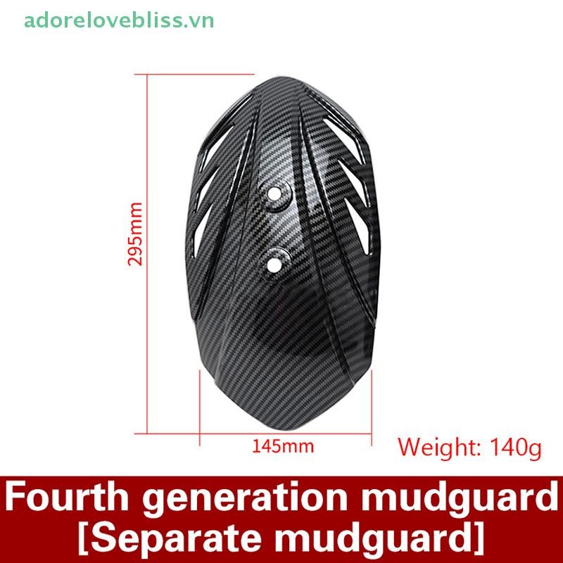 Thêm Chắn Bùn Xe Máy Kết Cấu Sợi Carbon Chắn Bùn Xe Điện Chắn Bùn Đa Năng Sợi Carbon BSS
