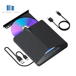 Usb 3.0 Type-C Ngoài DVD RW CD Ổ Đĩa Đầu Đọc Đầu Đọc Ổ Đĩa Quang Ngoài Cho PC Laptop Máy Tính Để Bàn